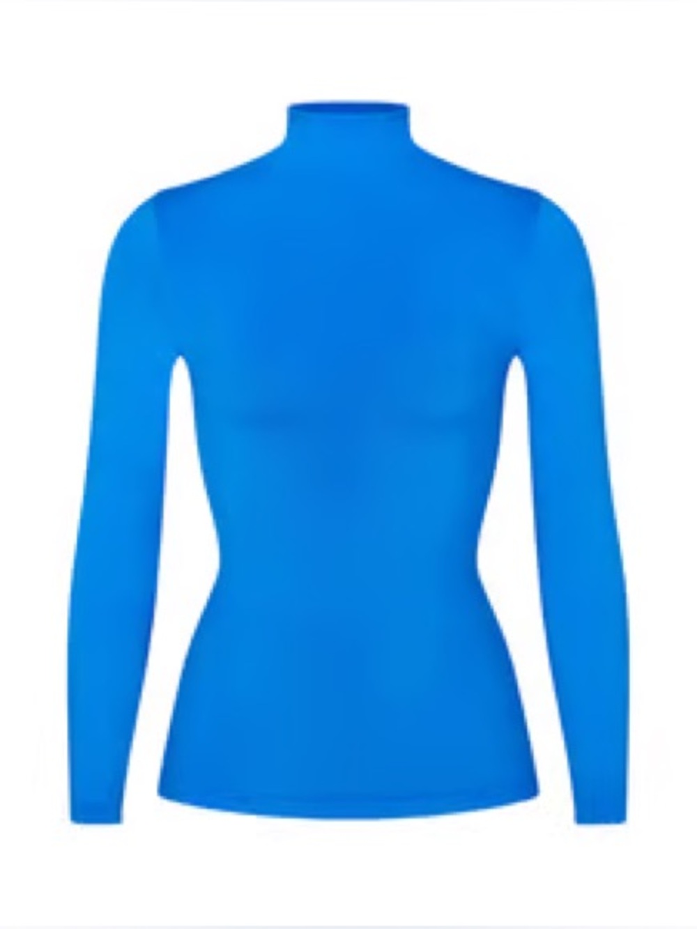 SKIMS JERSEY Turtleneck Long Sleeve electric blue medium